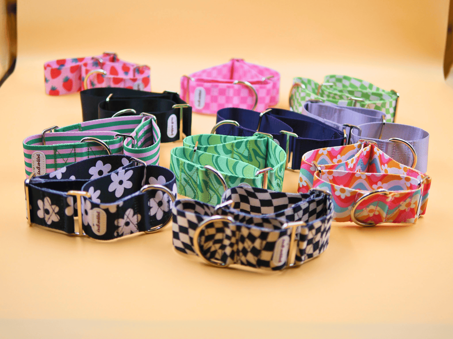 Greyhound martingale collars